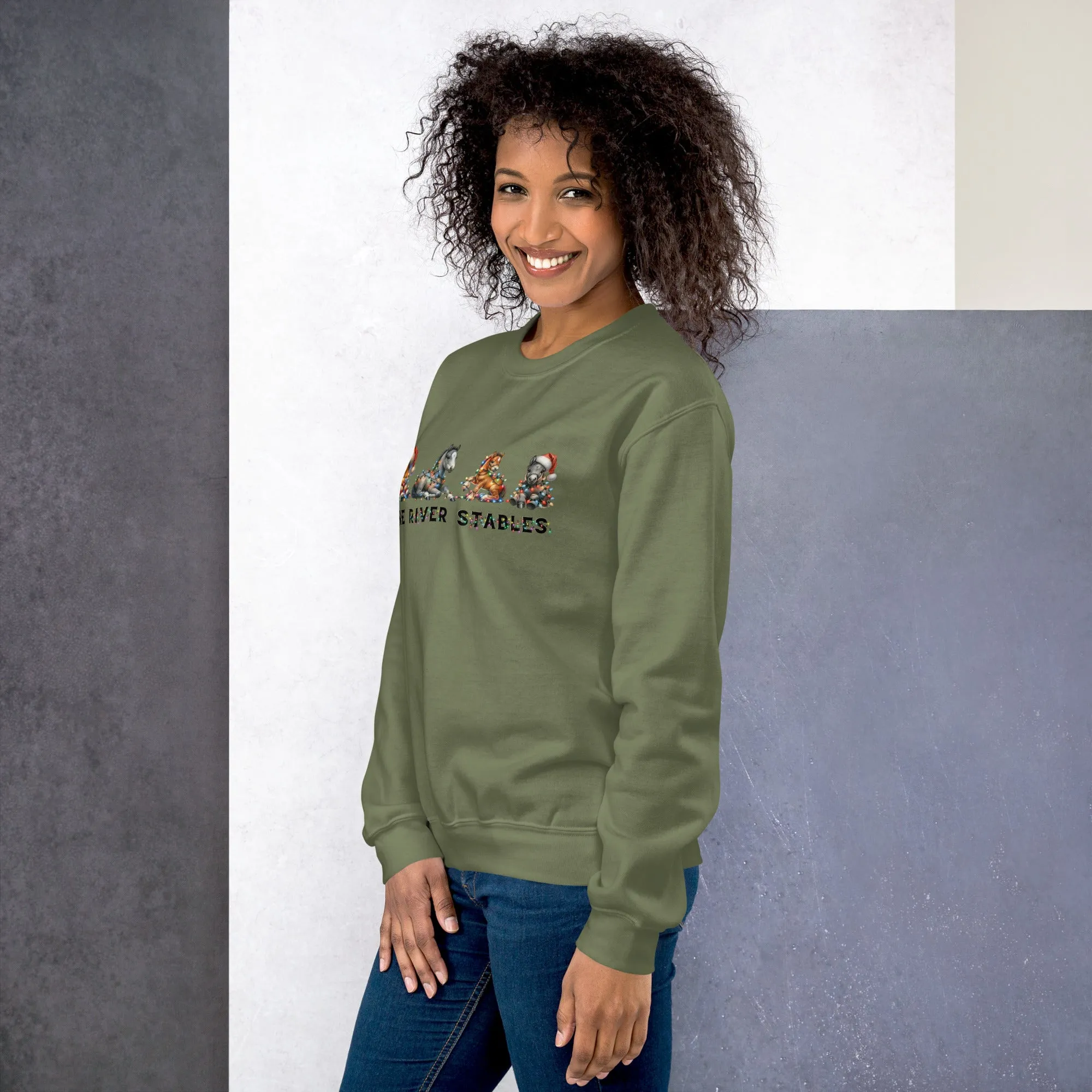 Holiday Horse Play Sweatshirt