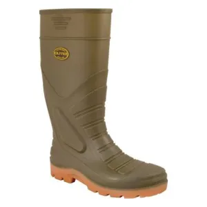 Honeywell 45 Series Leather 6 in Lace-Up Composite Toe Boot, Size 10.5, Brown, 45637C-BRN-105