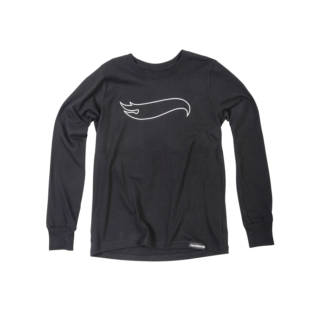 Hot Wheels Stacked Youth LS Tee - Black
