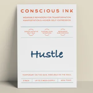 Hustle Manifestation Tattoo