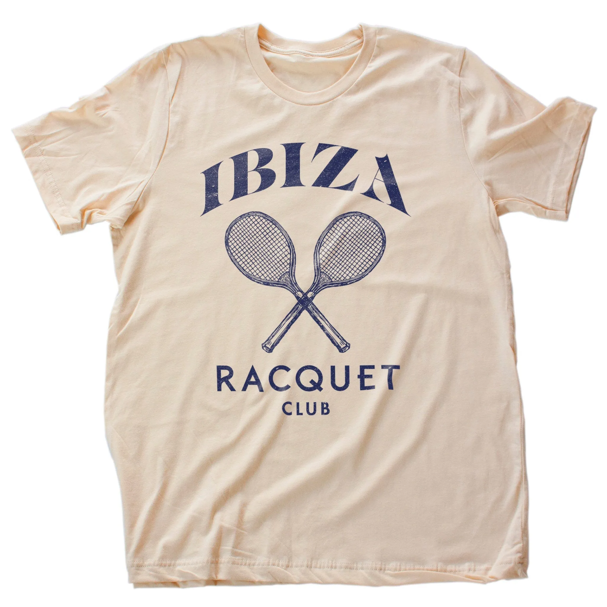 Ibiza Racquet Club — Retro Unisex T-Shirt