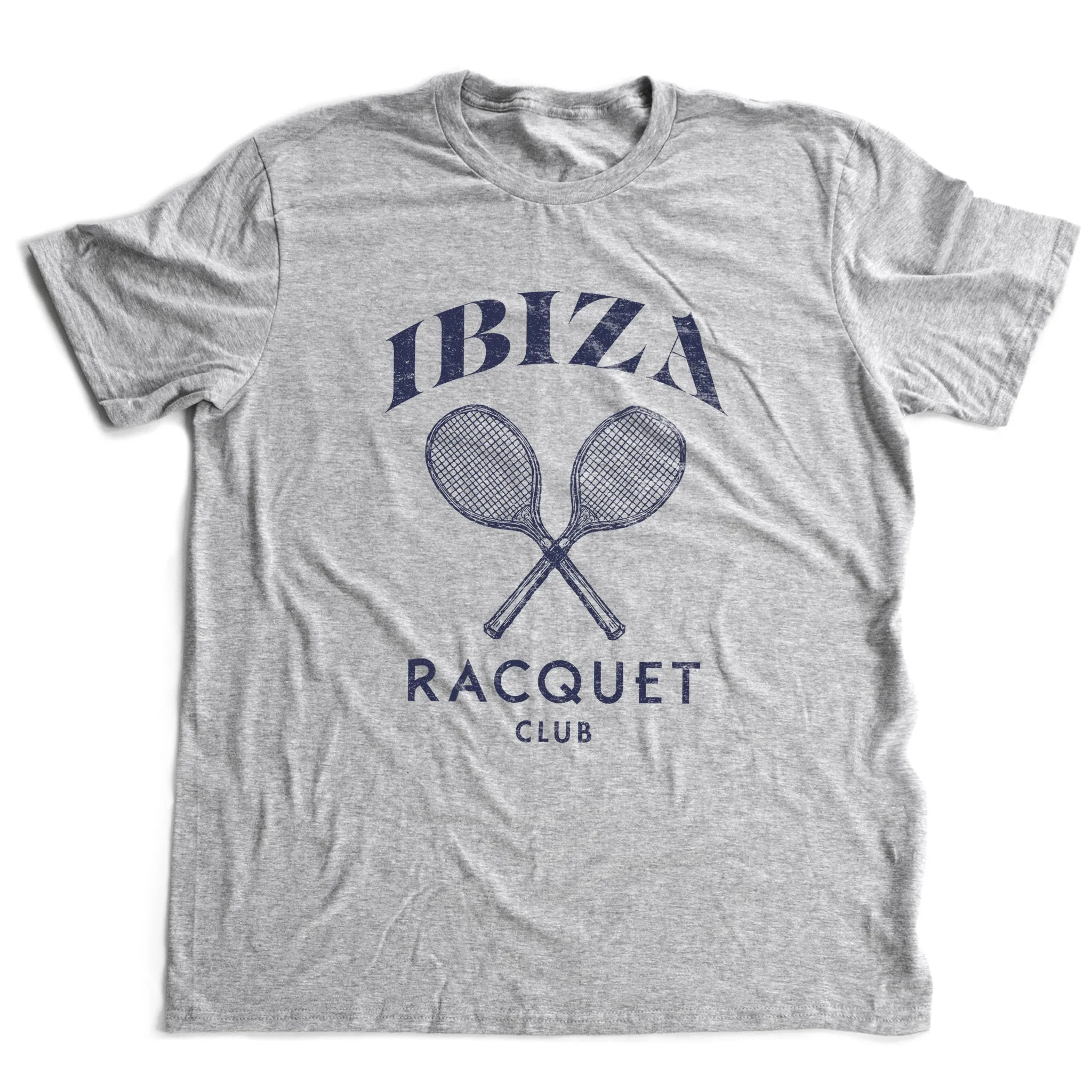 Ibiza Racquet Club — Retro Unisex T-Shirt