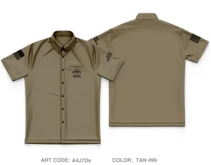 Iowa State University Reserve Officer's Training Corps Core Men's SS Performance Party Shirt - A4J7Ds