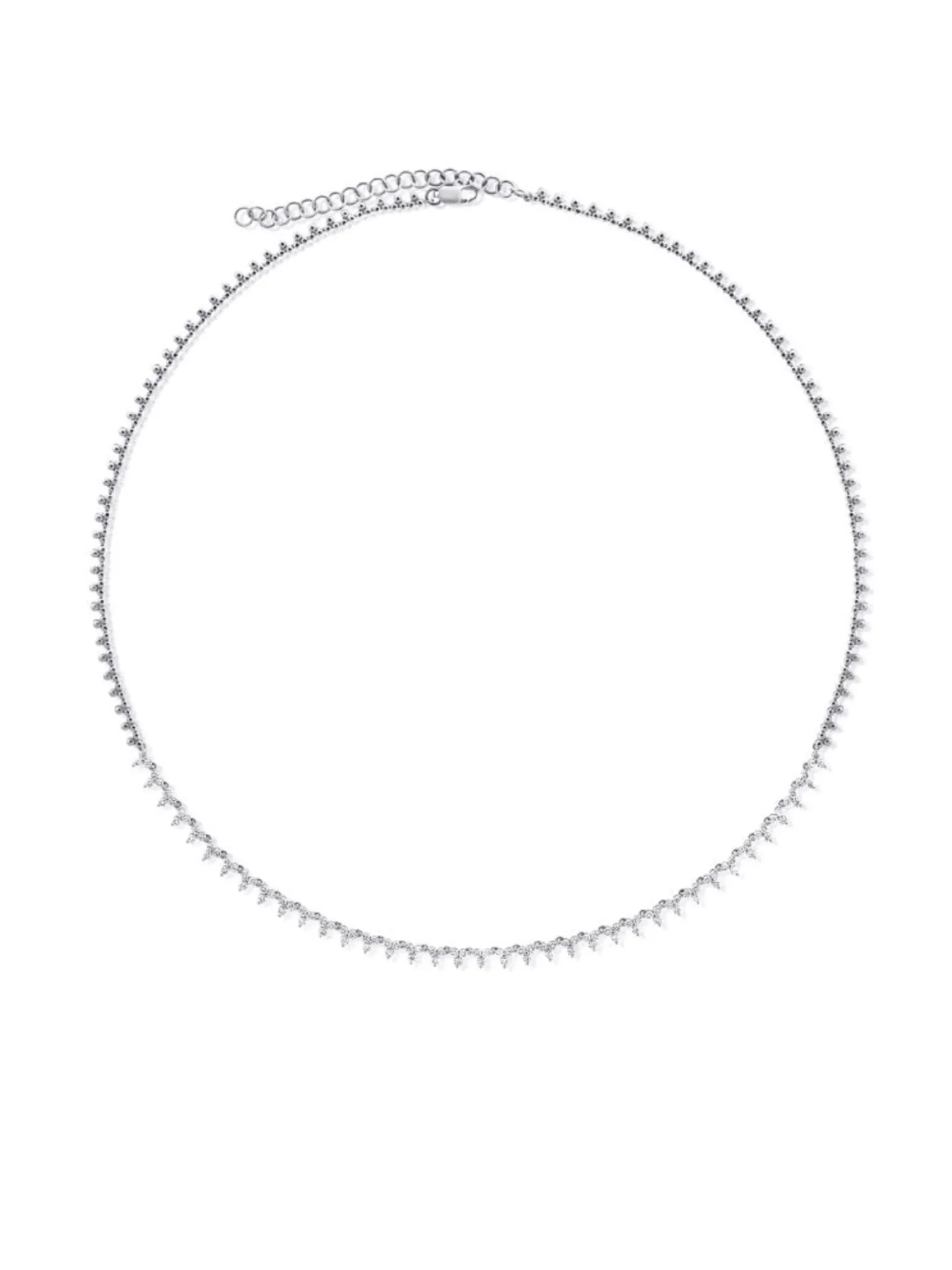 Jennie Trio Diamond Necklace 14K