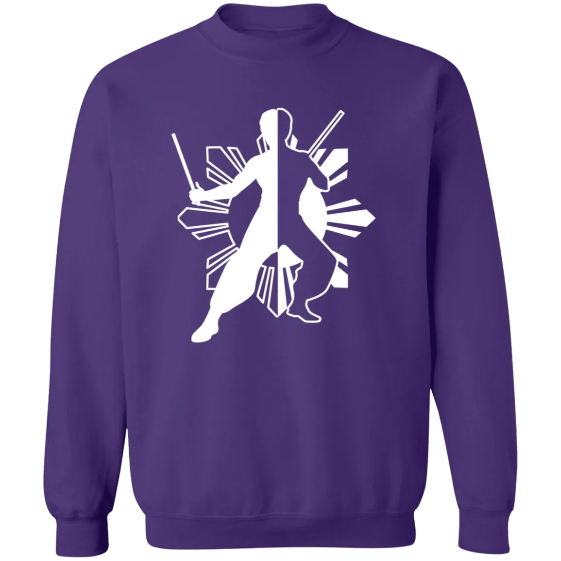Kali Eskrima Ying Yang Unisex Crewneck Pullover Sweatshirt