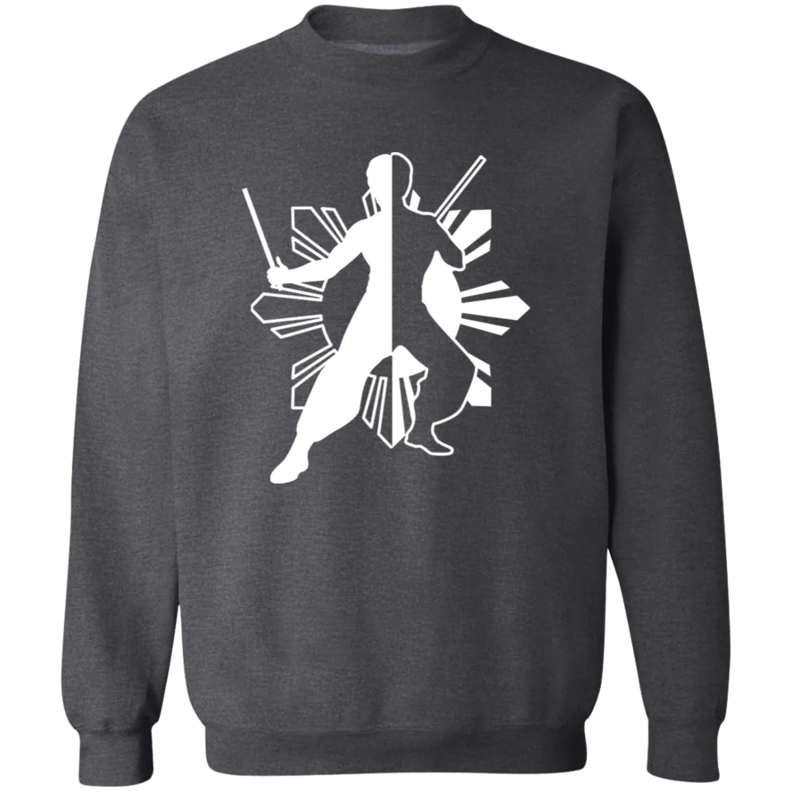 Kali Eskrima Ying Yang Unisex Crewneck Pullover Sweatshirt