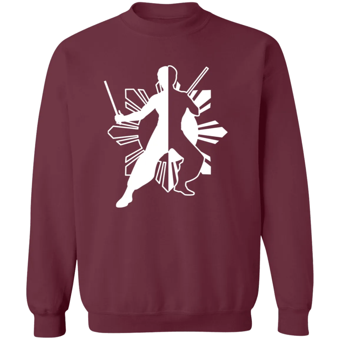 Kali Eskrima Ying Yang Unisex Crewneck Pullover Sweatshirt