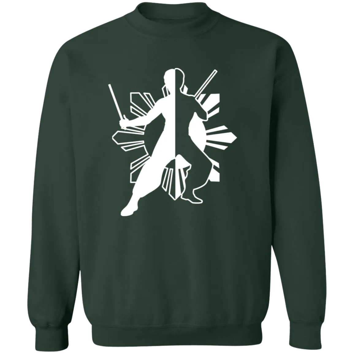 Kali Eskrima Ying Yang Unisex Crewneck Pullover Sweatshirt