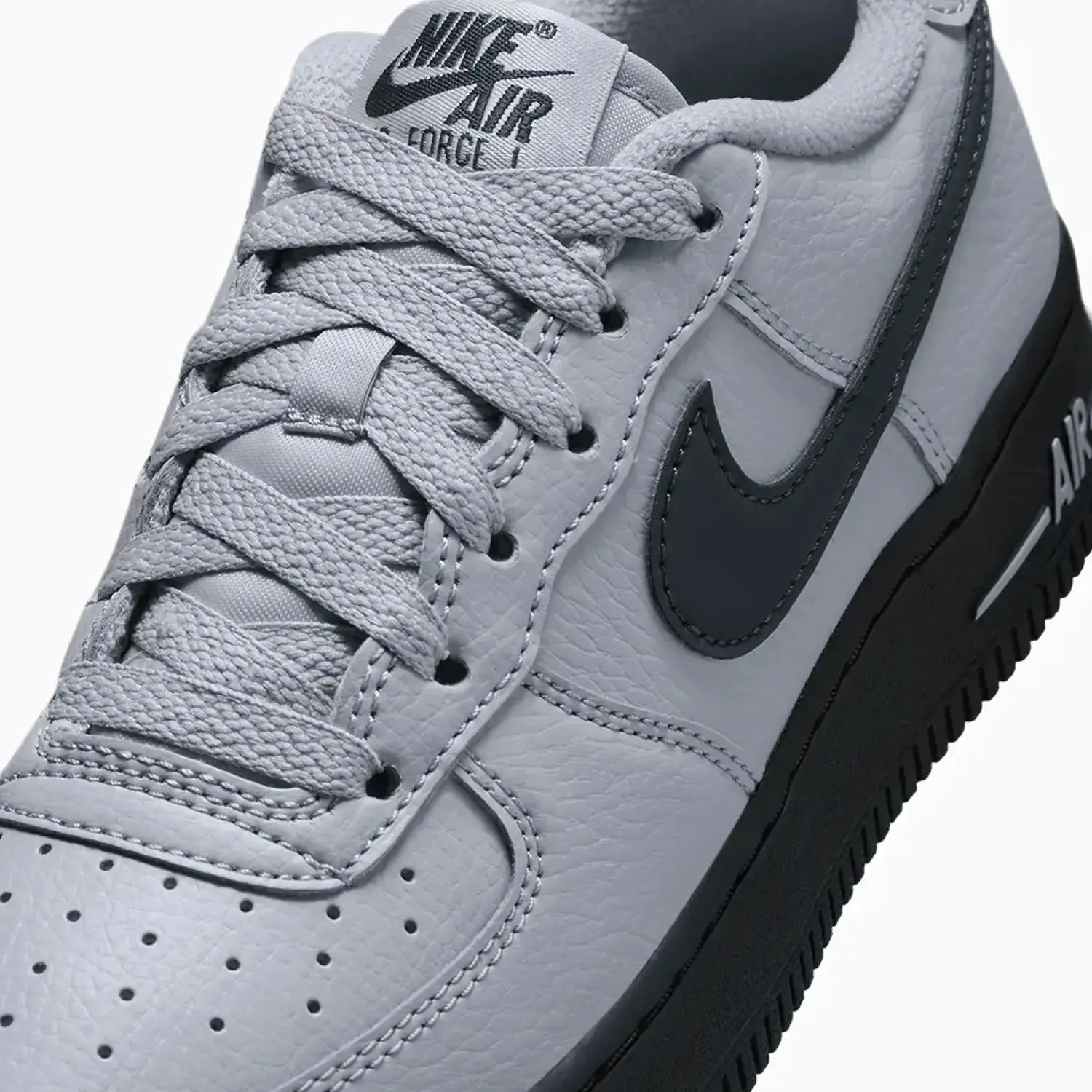 Kid's Air Force 1 "Wolf Grey" Grade School