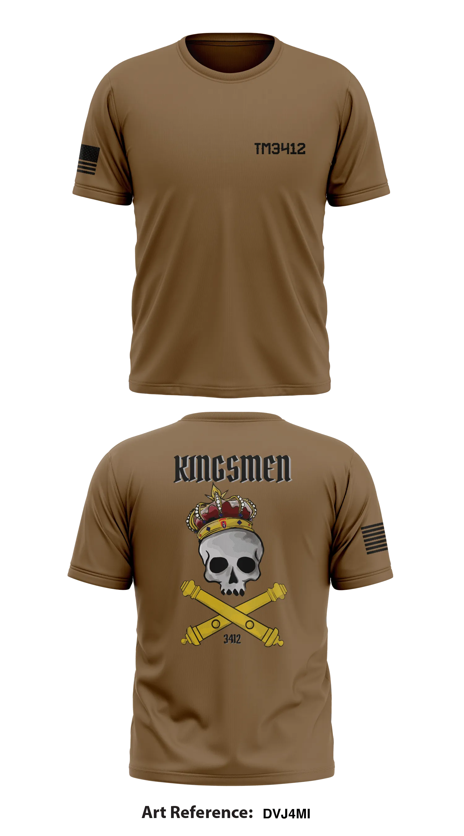 KINGSMEN Store 1 Core Men's SS Performance Tee - dvJ4mi