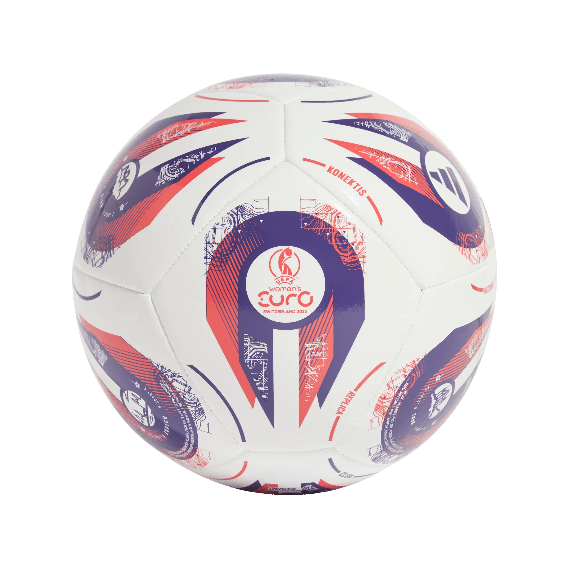 Konektis Women's Euros 2025 Club Ball (JH1267)