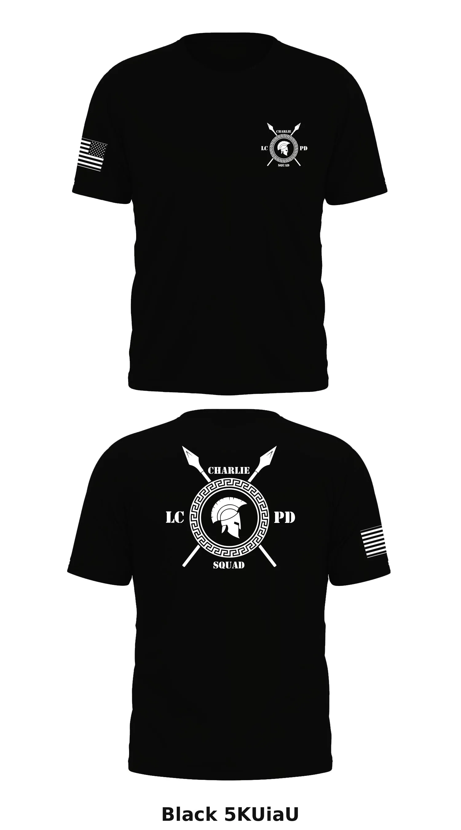 LCPD Charlie Squad Store 1 Core Men's SS Performance Tee - 5KUiaU