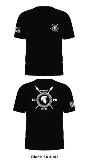 LCPD Charlie Squad Store 1 Core Men's SS Performance Tee - 5KUiaU