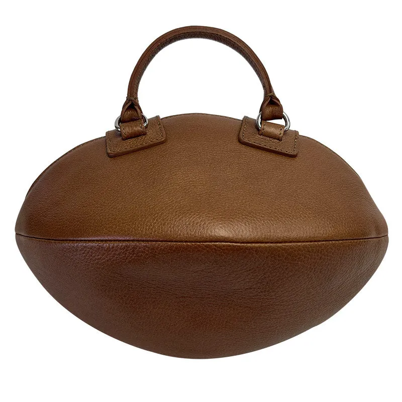 Leather Football Purse by The KC Collection