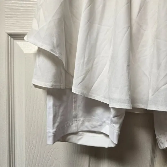Lululemon Court Rival High-Rise Tennis Skirt White
