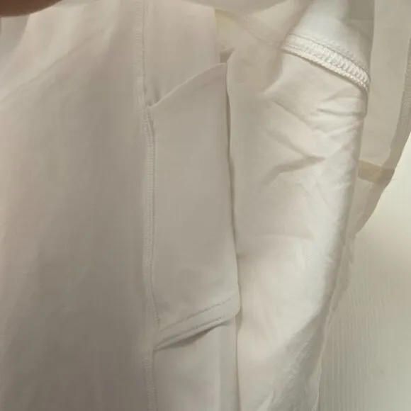 Lululemon Court Rival High-Rise Tennis Skirt White