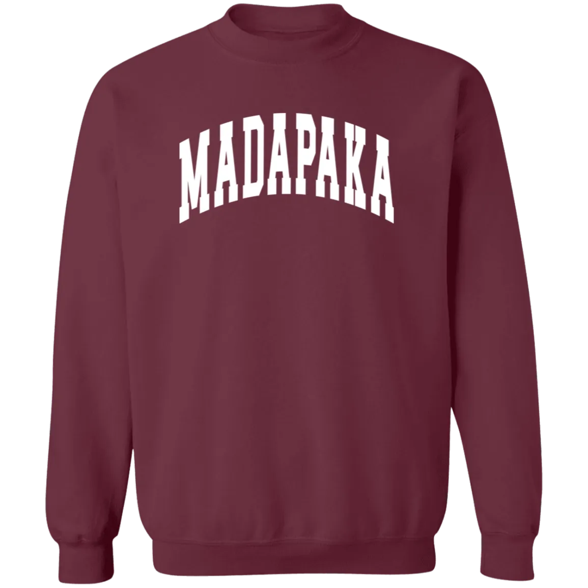 Madapaka Unisex Crewneck Pullover Sweatshirt