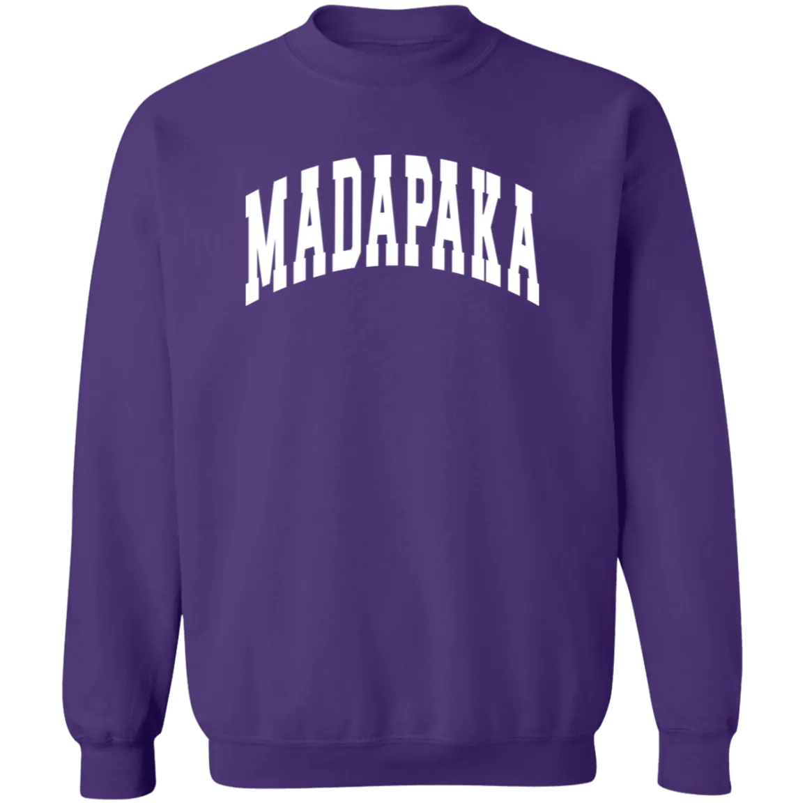 Madapaka Unisex Crewneck Pullover Sweatshirt