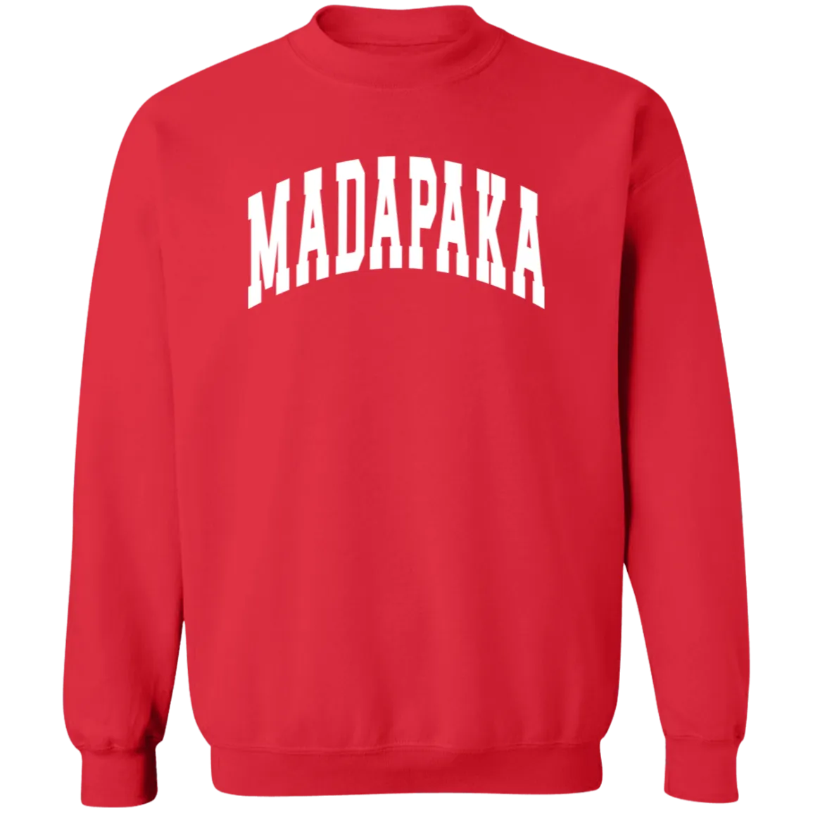 Madapaka Unisex Crewneck Pullover Sweatshirt