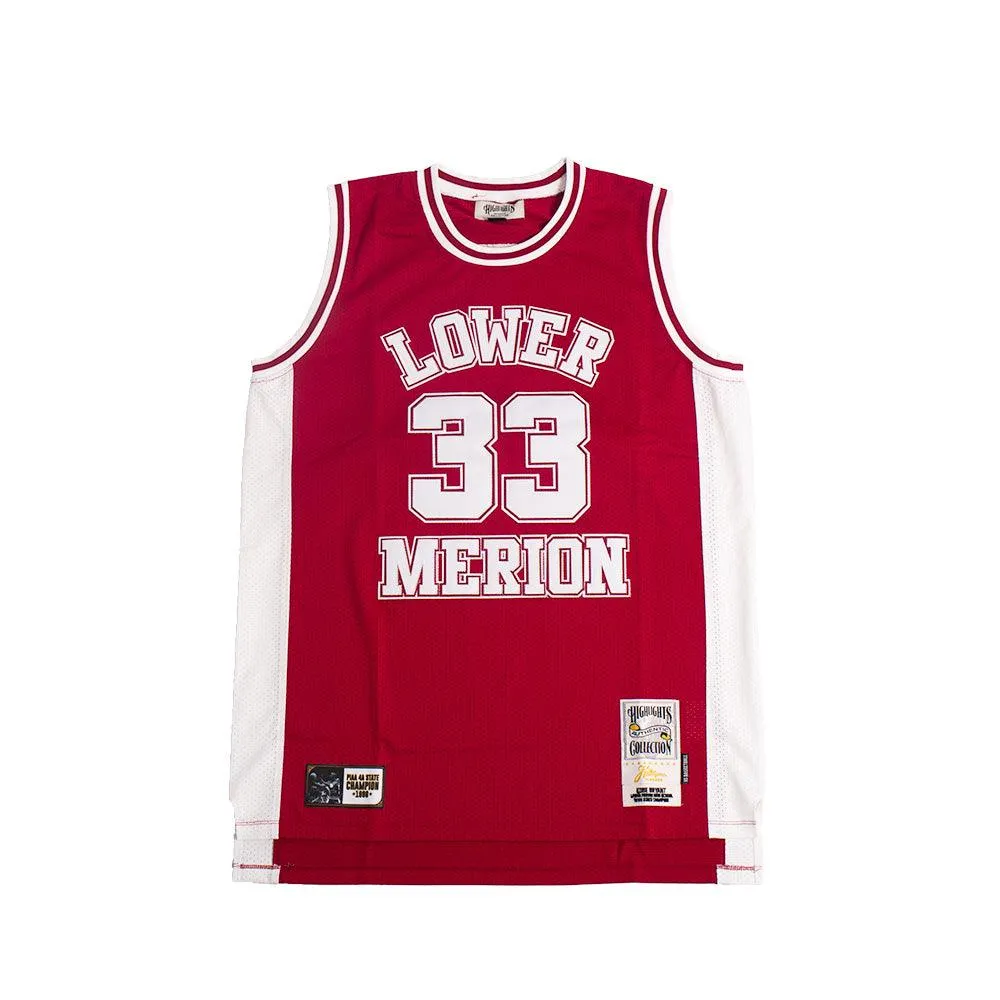 MAMBA HIGH SCHOOL AUTHENTIC BASKETBALL JERSEY (MAROON)