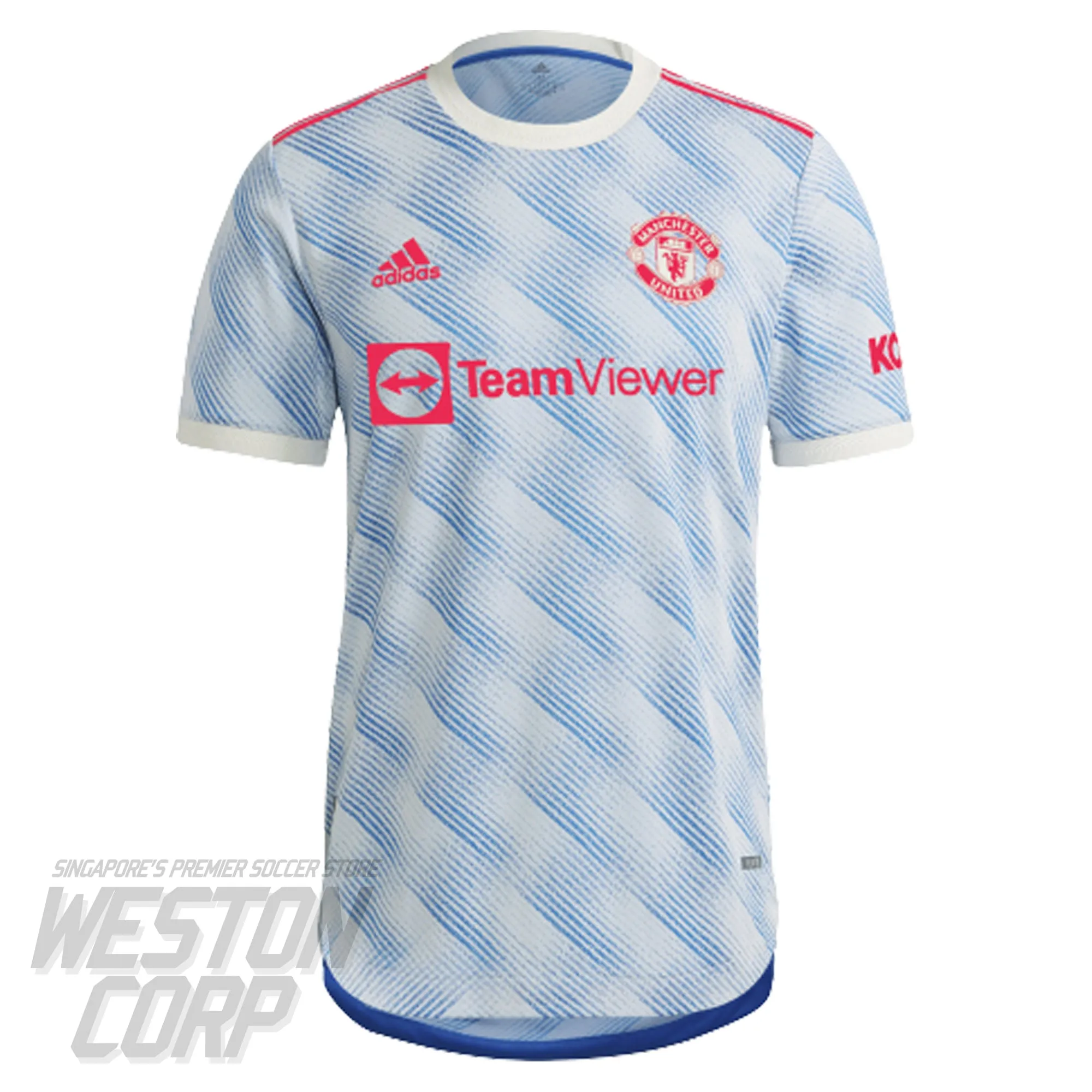 Manchester United Adult 2021-22 SS Away Authentic Shirt