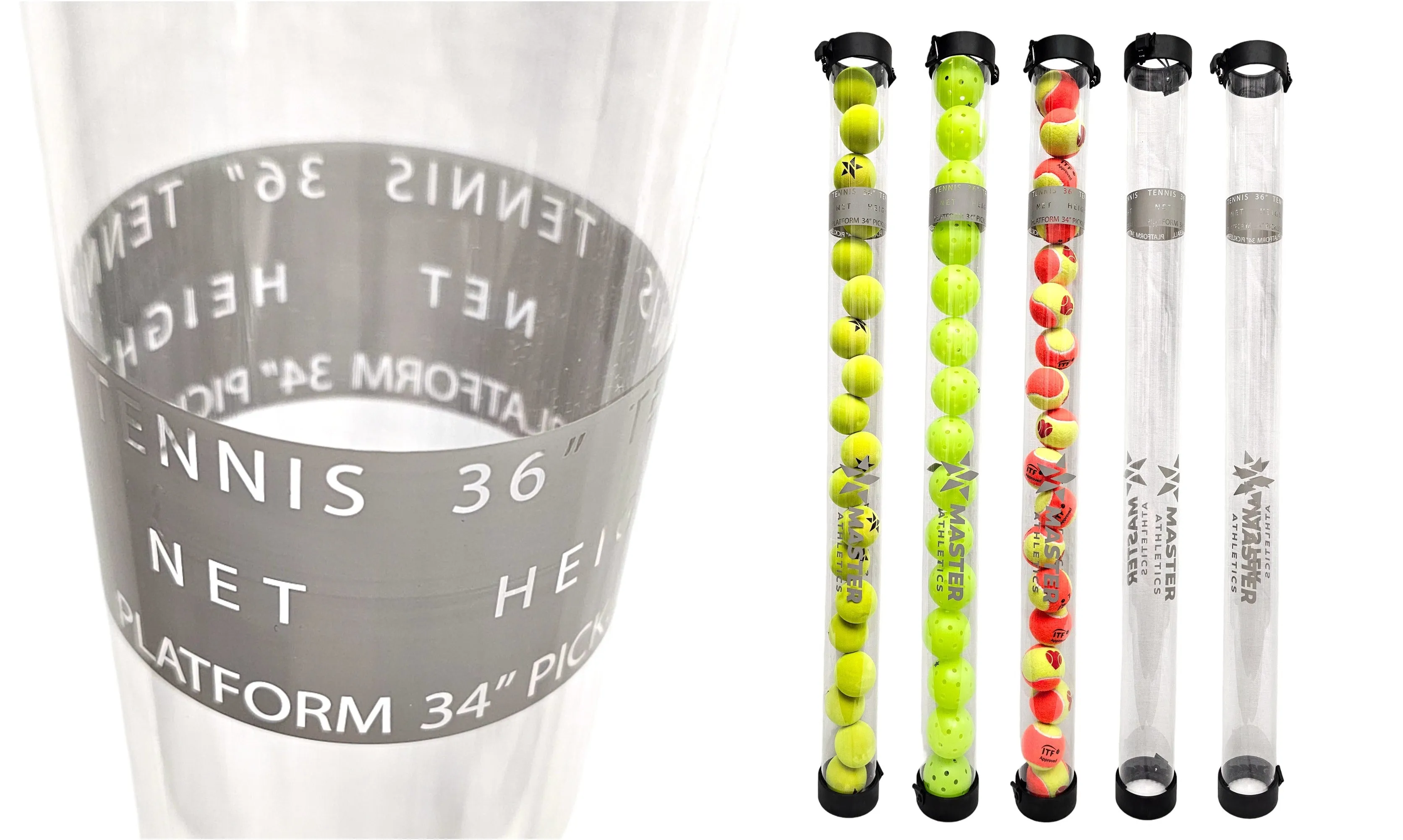 Master Athletics Multi Sport Ball Hopper Ball Tube