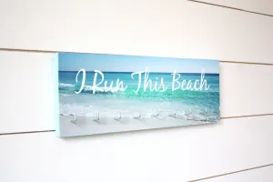 Medal Holder - I Run This Beach - Medium
