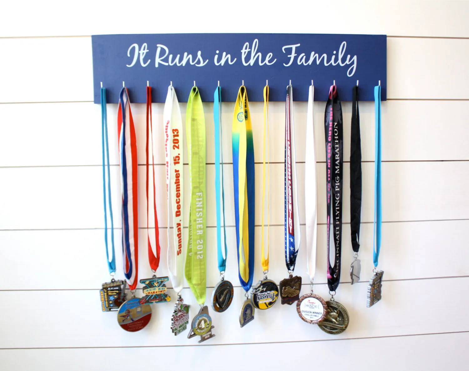 Medal Holder - It Runs in the Family - Large