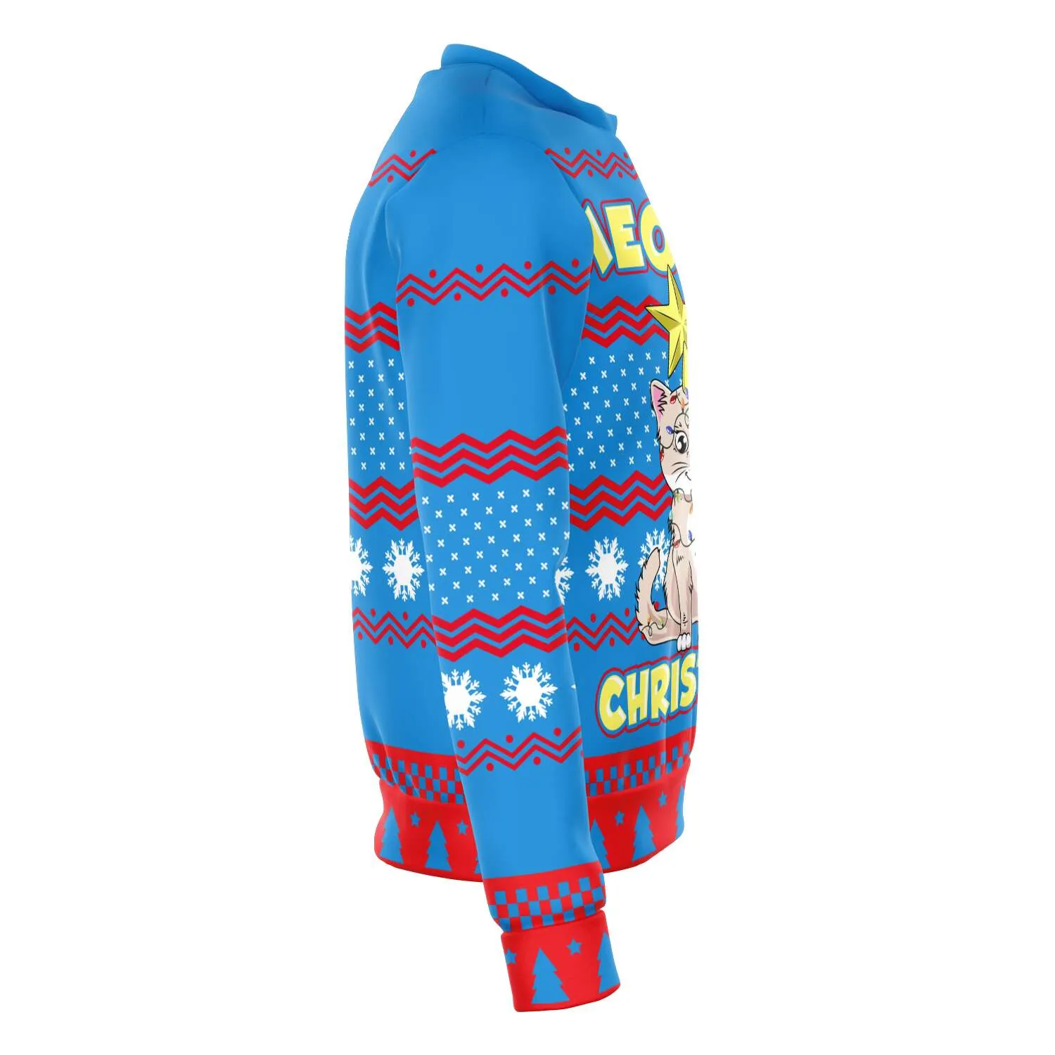 Meowy Christmas -  Athletic Sweatshirt
