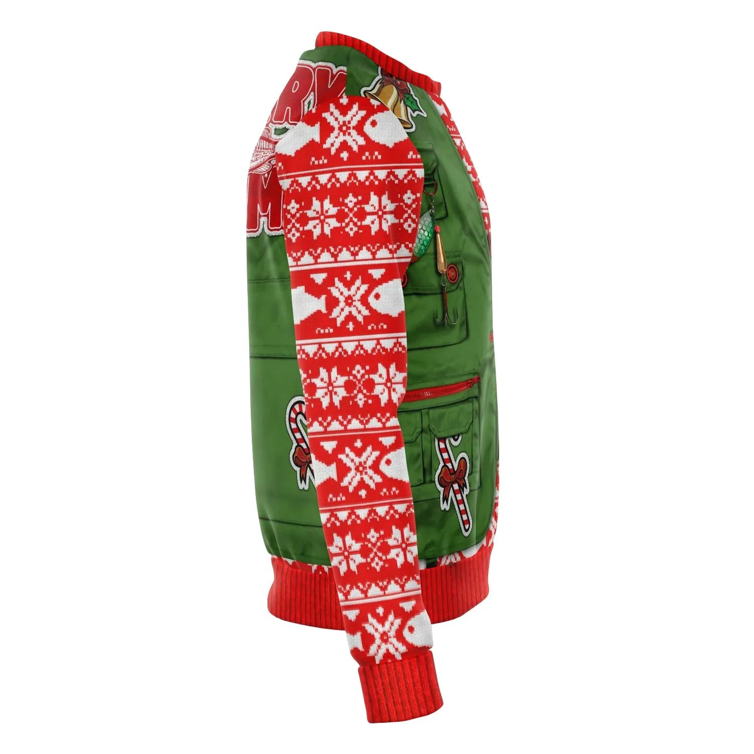 Merry Fishmas - Athletic Sweatshirt