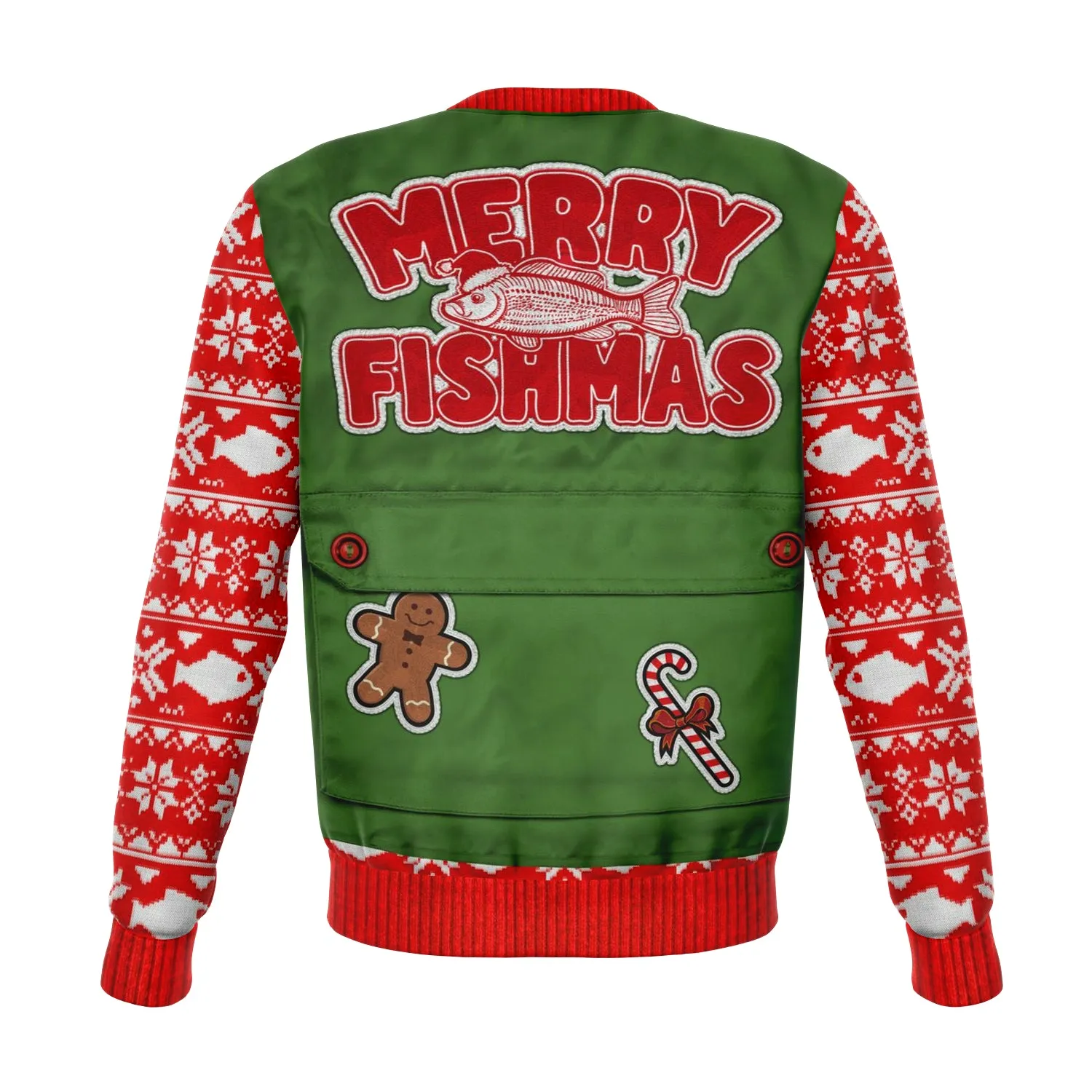 Merry Fishmas - Athletic Sweatshirt