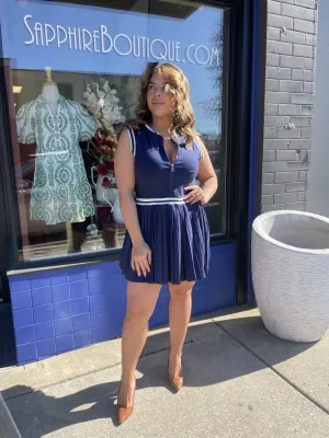 Navy Tennis Dress