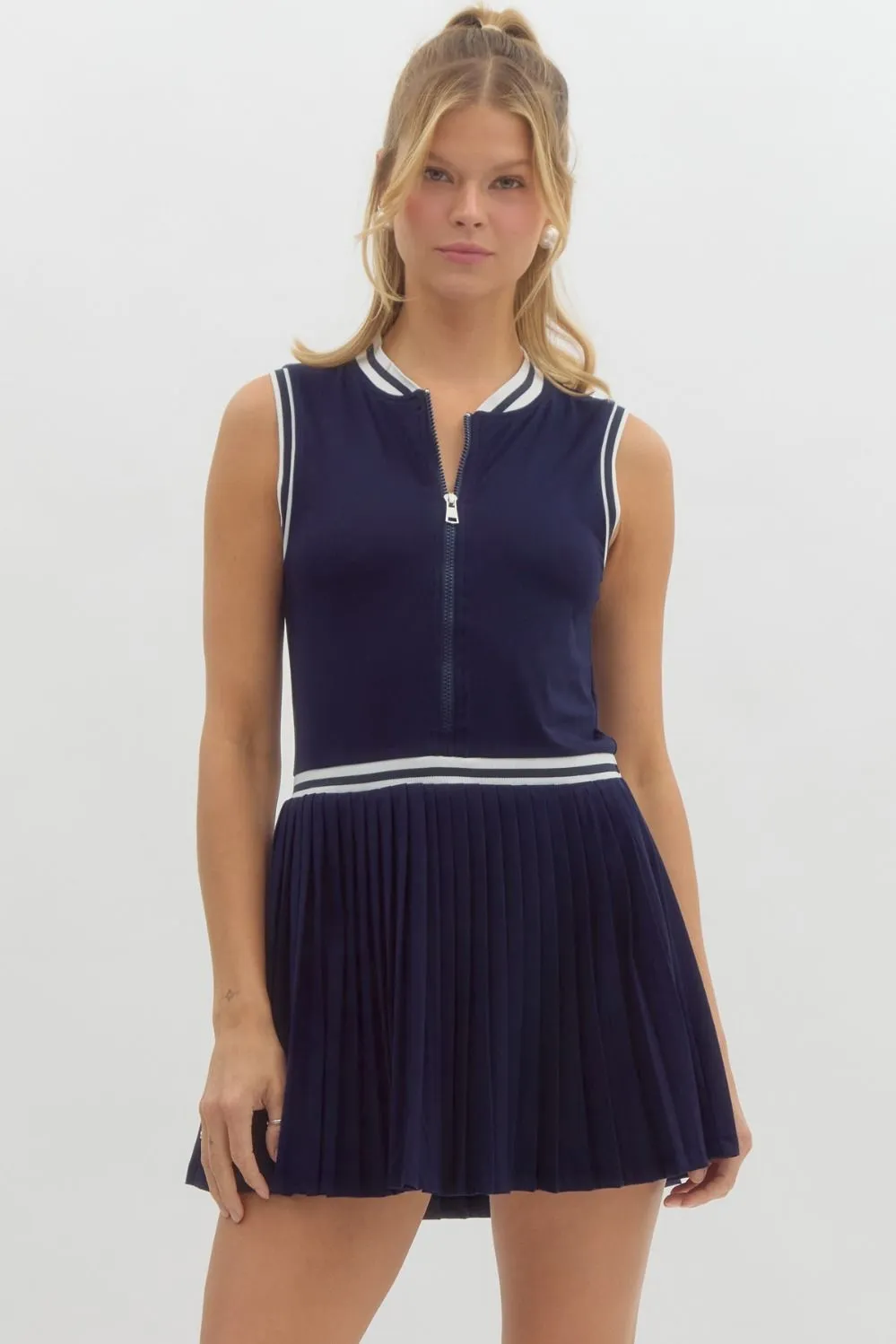 Navy Tennis Dress