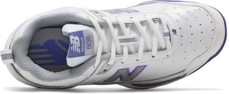New Balance Women's 806 Tennis Shoes in White