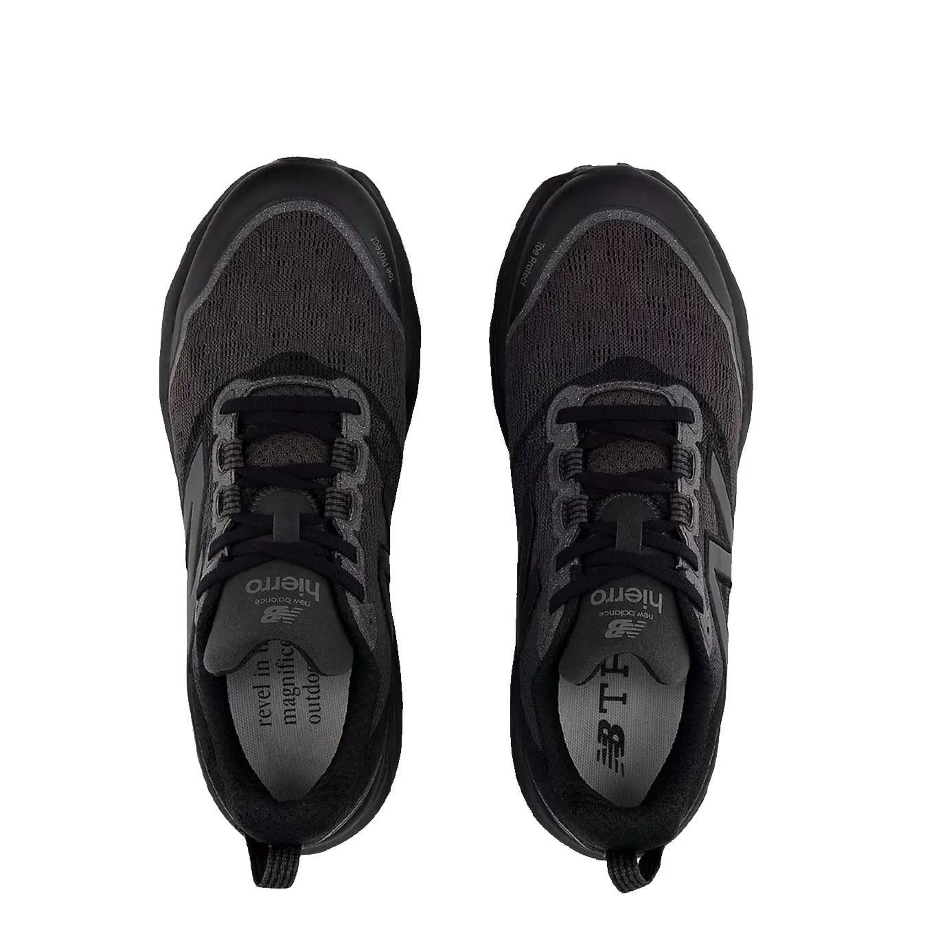 New Balance Women's Fresh Foam X Hierro v9 Black Cement / Black