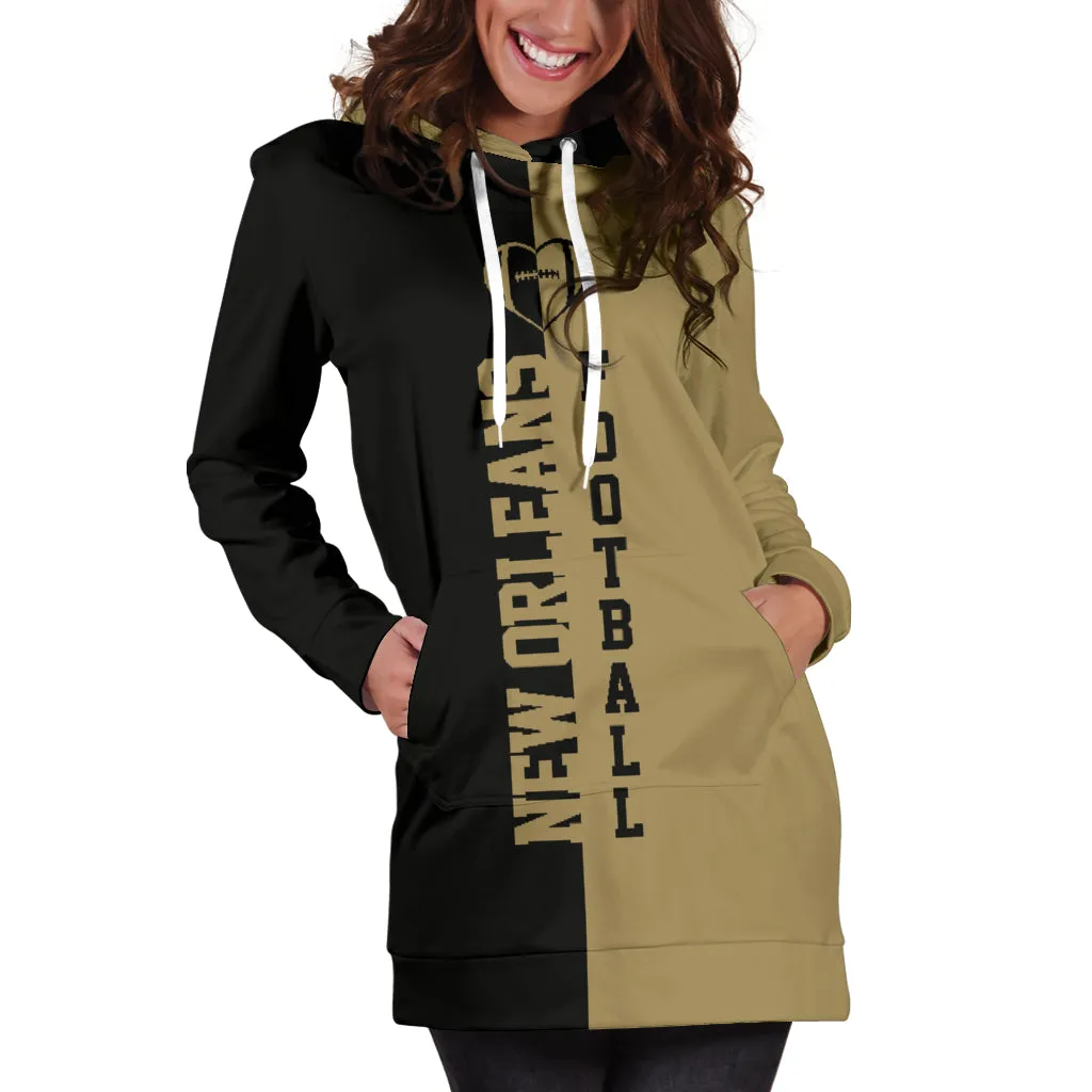 New Orleans Football - Hoodie Dress