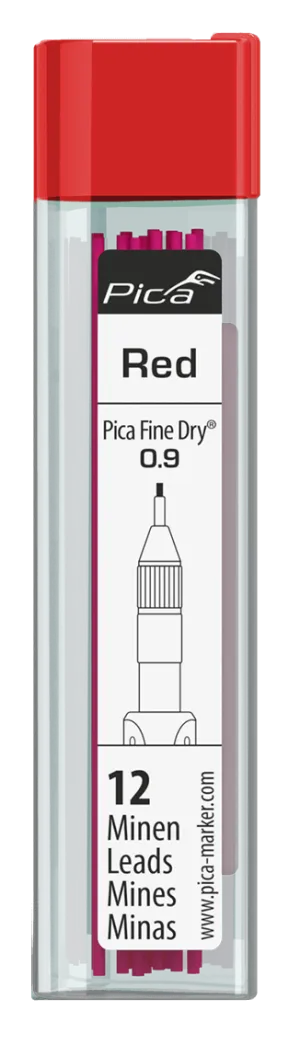 NEW! Pica Fine Dry Red refills (PICA-Marker)