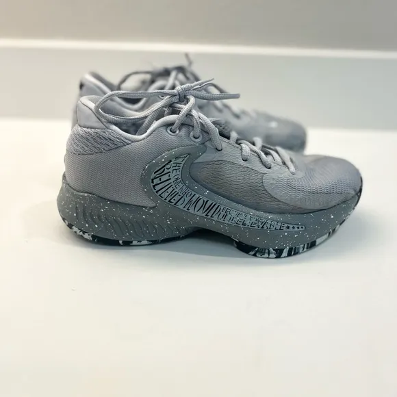 Nike 2023 Zoom Freak 4 'Etched in Stone' Basketball 🏀 Shoes 4.5Y