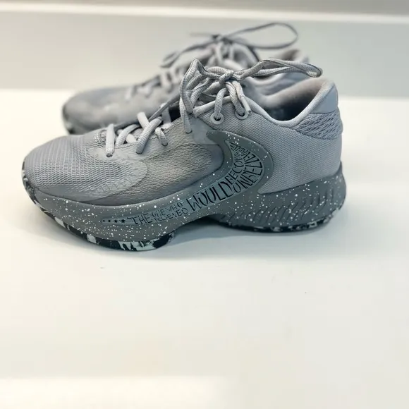 Nike 2023 Zoom Freak 4 'Etched in Stone' Basketball 🏀 Shoes 4.5Y