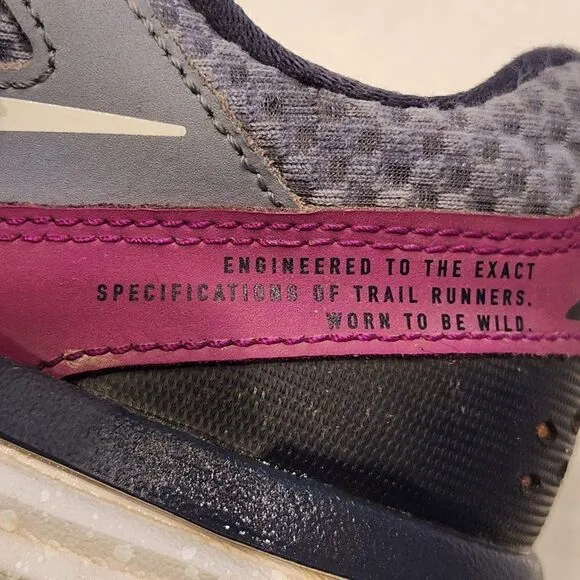 Nike women's trail running sneaker. Size 8.