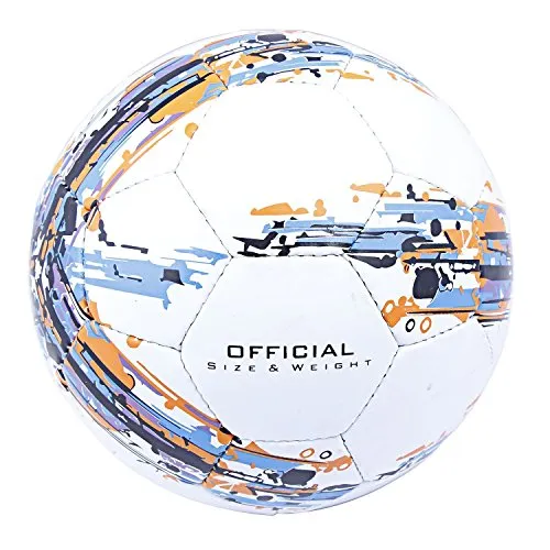 Nivia latex Trainer Football Combo Size 5, White and Nivia Double Action Ball Air Pump