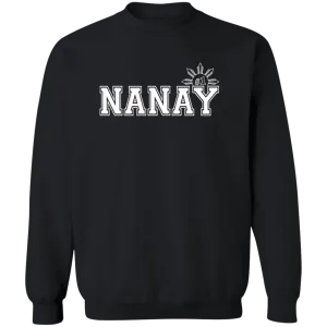 No 1 Nanay Unisex Crewneck Pullover Sweatshirt