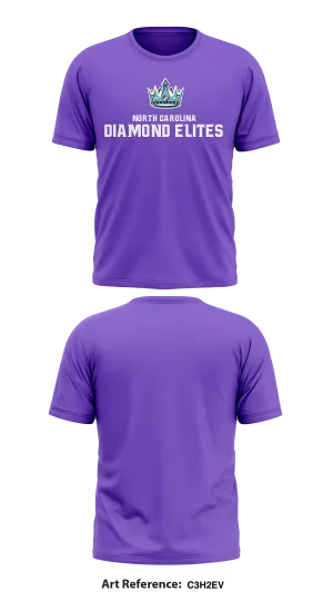 North Carolina Diamond Elite Core Men's SS Performance Tee - C3H2EV