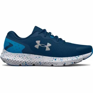 NWT Boys Under Armour UA BGS Charged Rogue 3 Spc Blue Sneaker Running Shoes