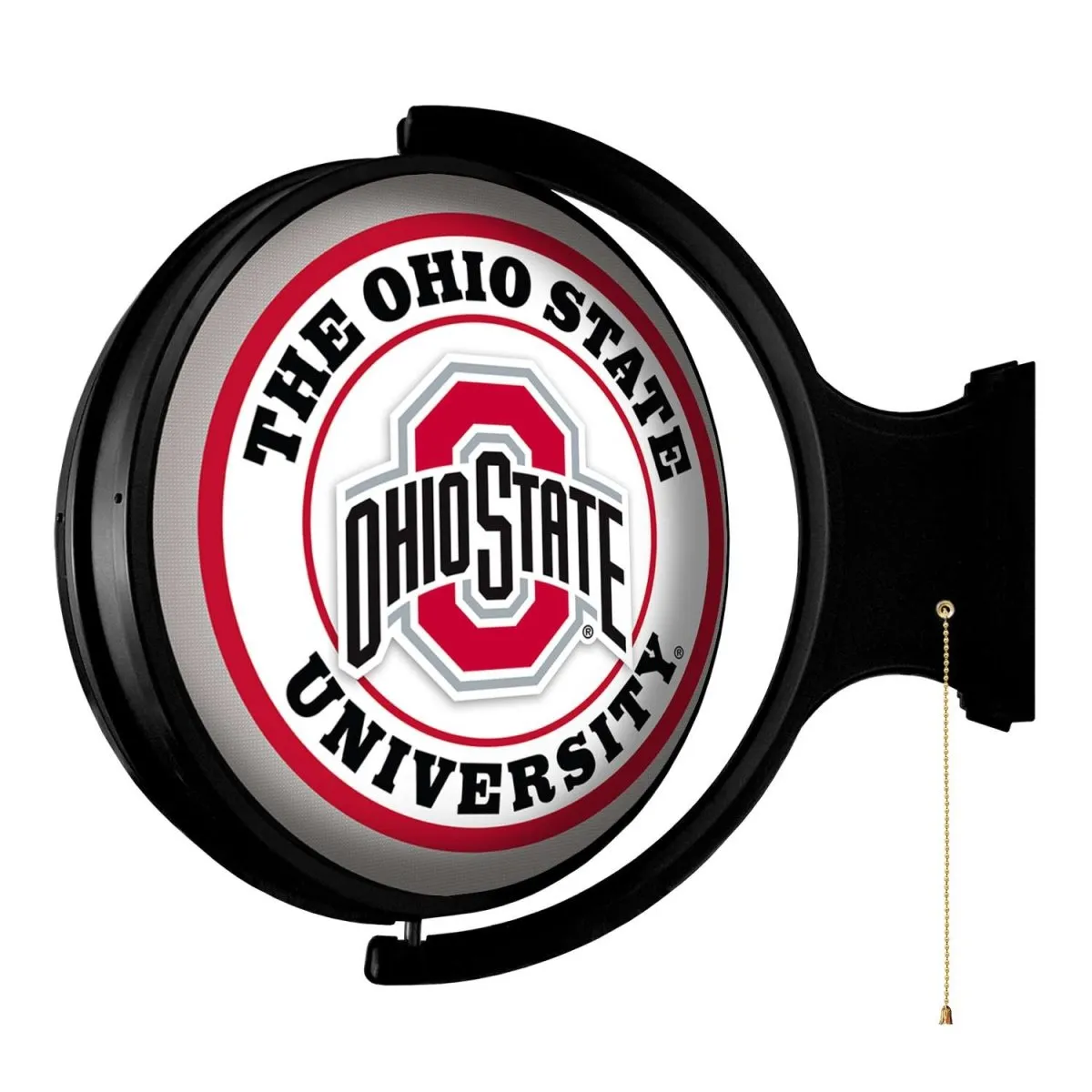 Ohio State Buckeyes: Athletic Mark - Original Round Rotating Lighted Wall Sign