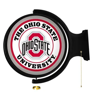 Ohio State Buckeyes: Athletic Mark - Original Round Rotating Lighted Wall Sign
