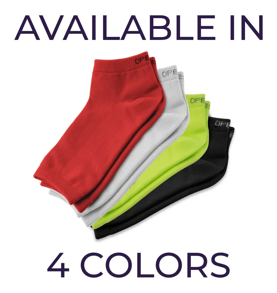 OpeToz Toeless Socks (White) 3 PACK
