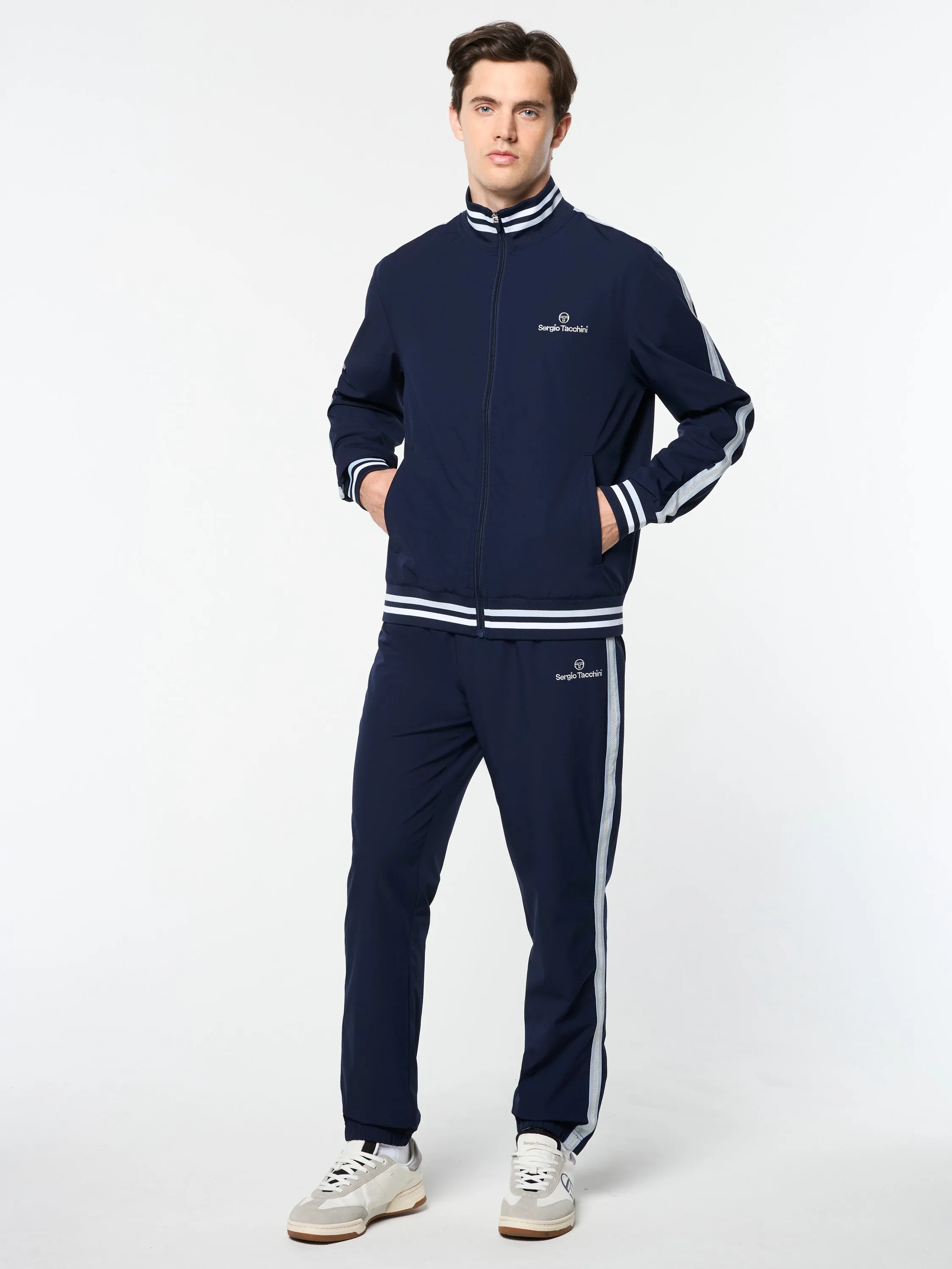 Paco Track Jacket- Maritime Blue