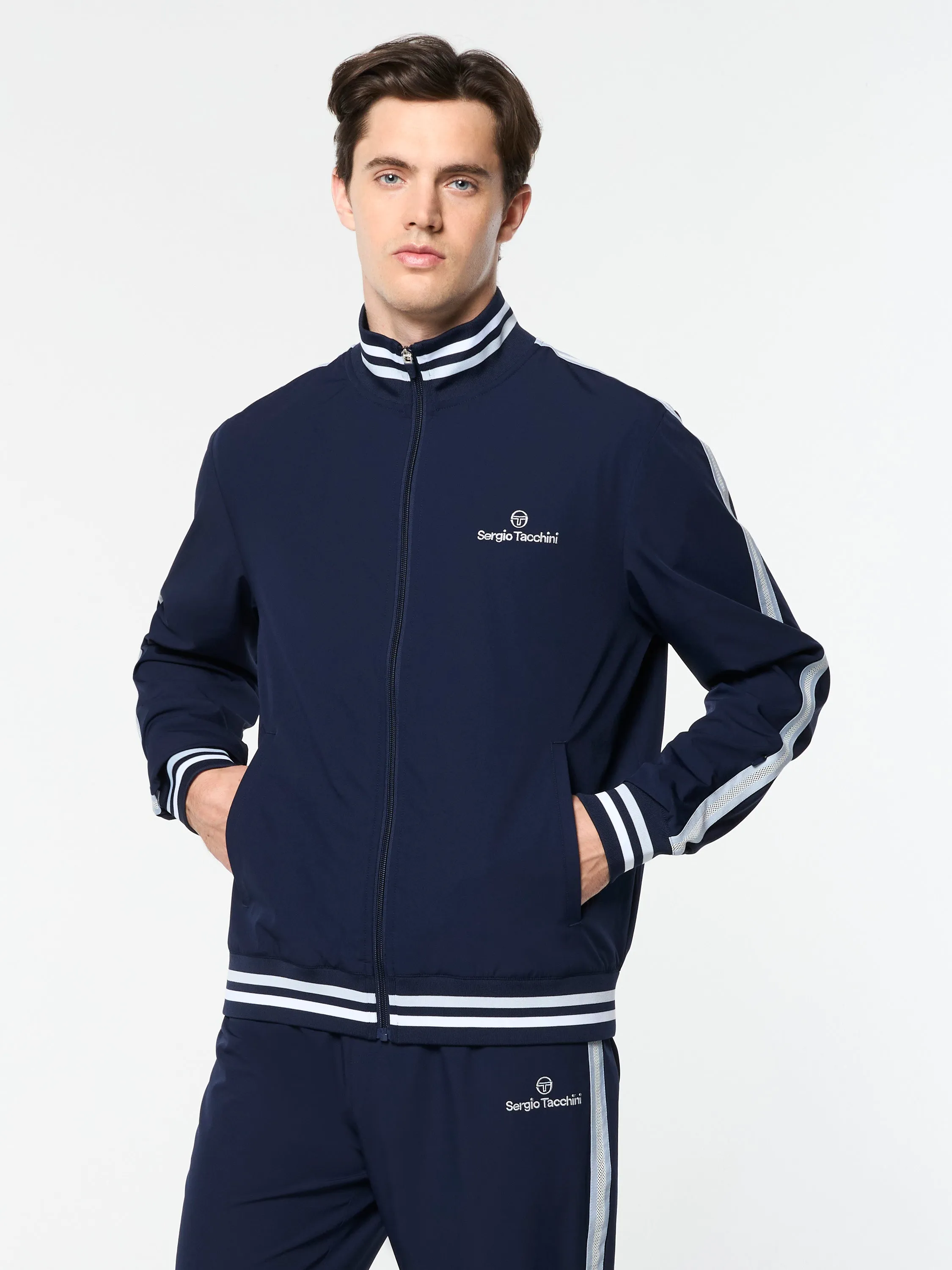 Paco Track Jacket- Maritime Blue