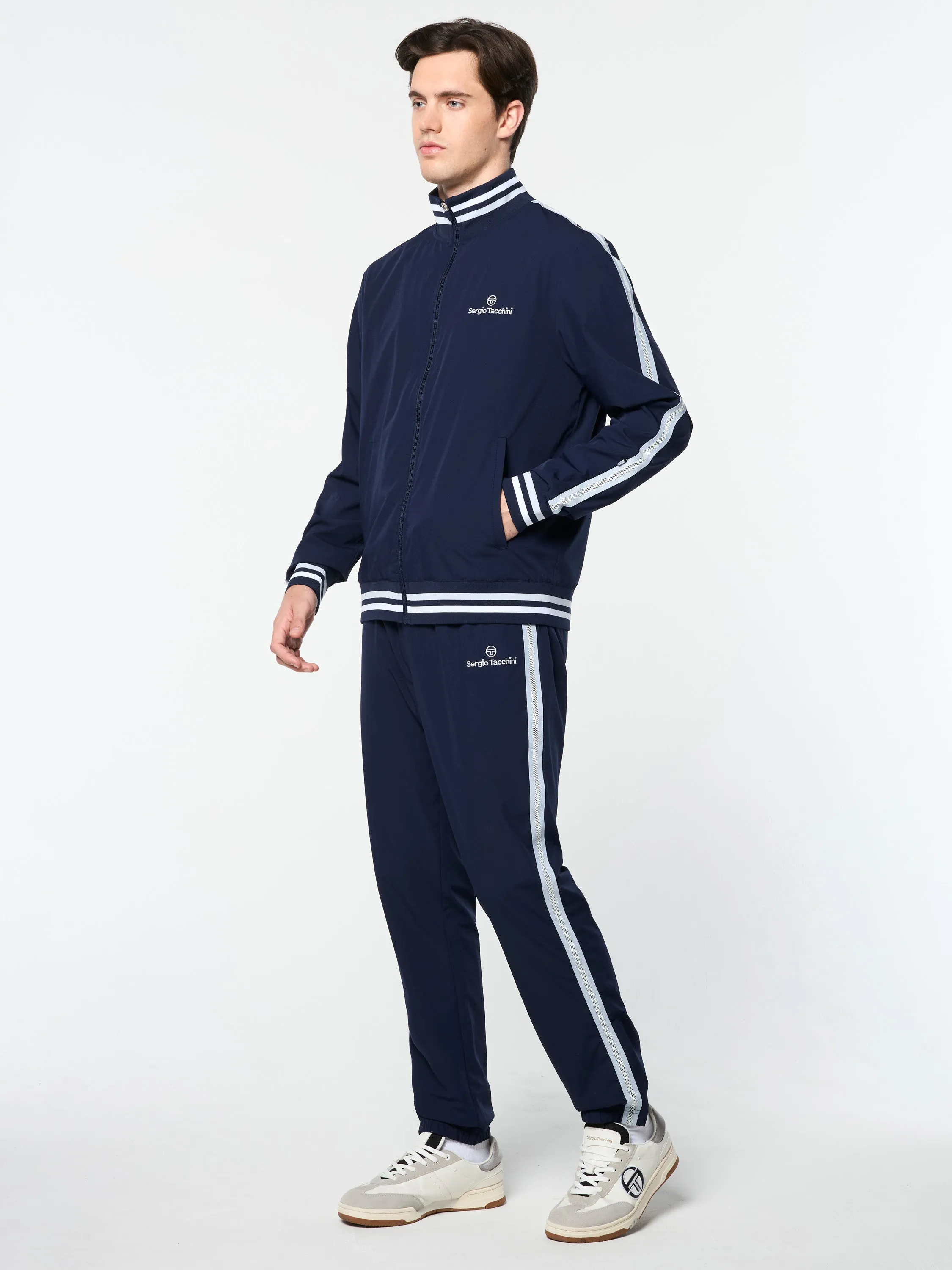 Paco Track Jacket- Maritime Blue
